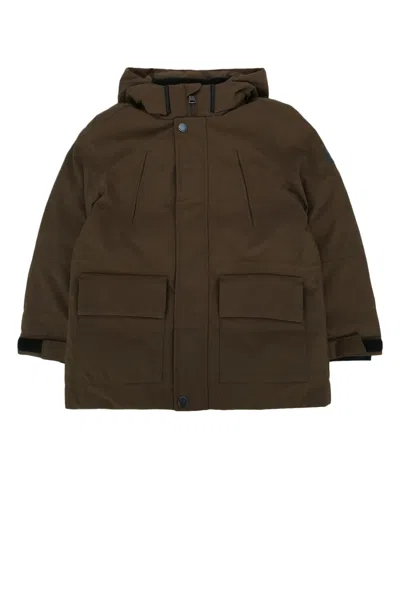 Bonpoint Kids' Parka Jeremiah In Brown