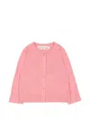 Bonpoint Patterned Cardigan In Pink