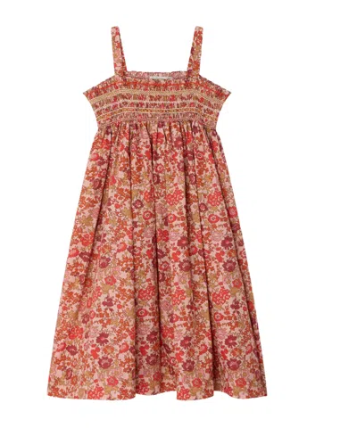 Bonpoint Patterned Dress In Brown