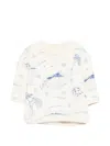 Bonpoint Patterned Sweatshirt In Neutral