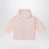 Bonpoint Pink Hooded Jacket In Nylon