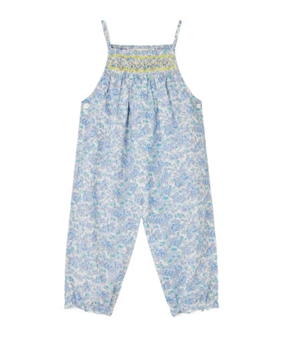 Bonpoint Pleated Jumpsuit In White
