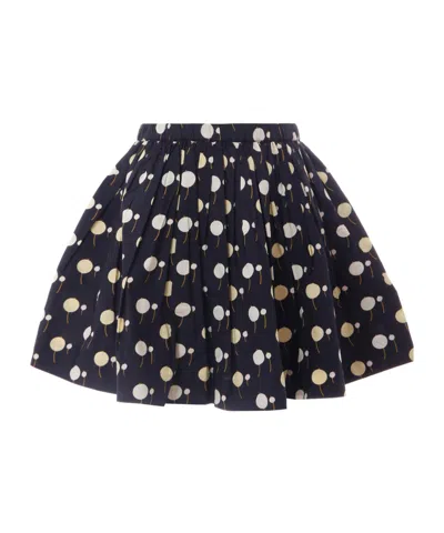 Bonpoint Pleated Skirt In Black