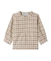 Bonpoint Polisson Check Shirt In Neutral