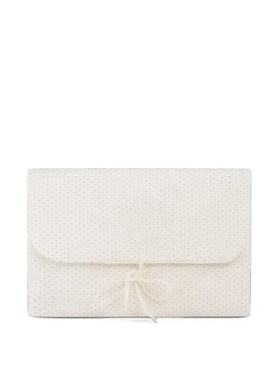 Bonpoint Polka-dot Changing Pouch In Neutrals