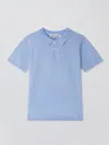 Bonpoint Fernando Cotton Polo Top In Blue
