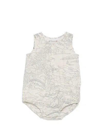 Bonpoint Printed Babywear In Neutral