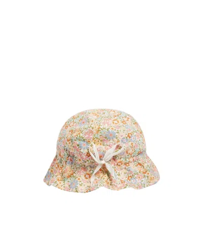 Bonpoint Printed Barrel Cap In Nude