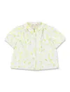 Bonpoint Printed Cotton Adele Shirt Fot Girls In Multi