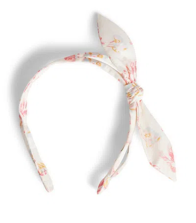 Bonpoint Printed Headband In Neutral
