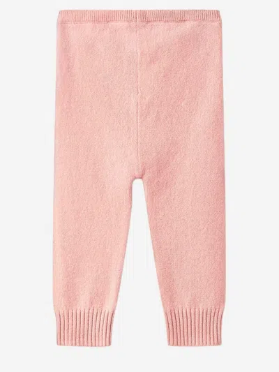 Bonpoint Pure Cashmere Leggings In Pink