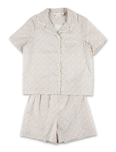 Bonpoint Kids' Pyjama Set In Im Rose Poudre