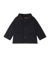 Bonpoint Quilted Collared Jacket In Blue
