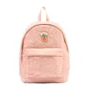 Bonpoint Quilted Floral-patch Backpack In Pink