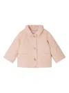 Bonpoint Quilted Geometric-shaped Padded Jacket In Pink