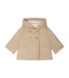 Bonpoint Quilted Hooded Jacket In Neutral