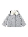 Bonpoint Doudoune Coat In Gris Chine Moyen