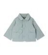 Bonpoint Joseph Light Blue Quilted Jacket In Blue
