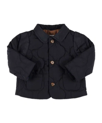 Bonpoint Recycled Poly Quilted Jacket In Black