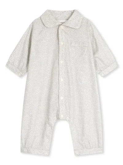 Bonpoint Reve Babygrow In Grey