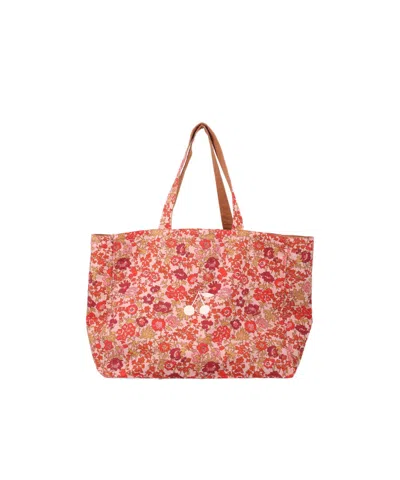 Bonpoint Reversible Floral Tote Bag In Pink