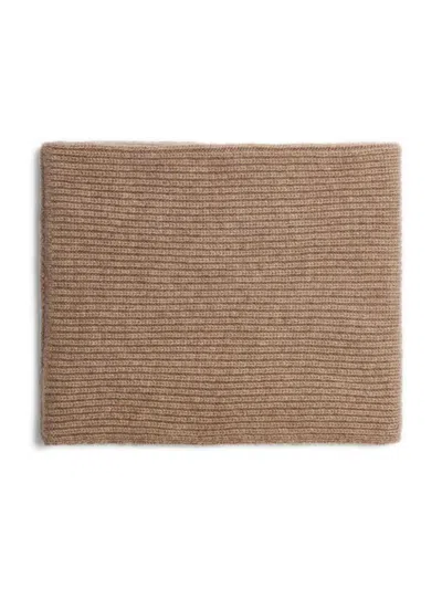 Bonpoint Kids' Ribbed-knit Scarf In Neutrals