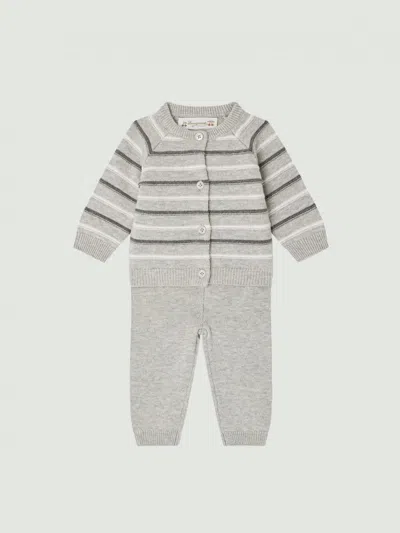 Bonpoint Babies' Romper  Kids Color Grey In Gray