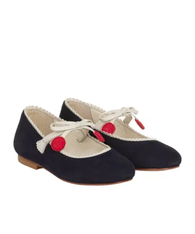 Bonpoint Round Head Ballet Shoes In Black