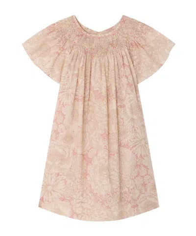 Bonpoint Round Neck Dress In Pink