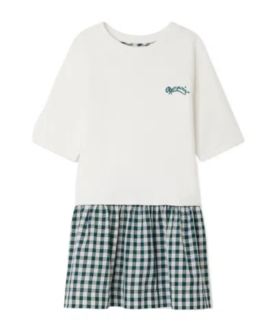 Bonpoint Round-neck Dress In White