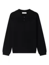 Bonpoint Pullover Mit Rüschenkragen In Black