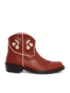 Bonpoint Joya Cowboy Boots In Brown