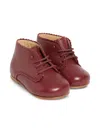 Bonpoint Scalloped-edge Boots In Red