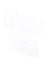 Bonpoint Set Of Bibs Days Of The Week In White