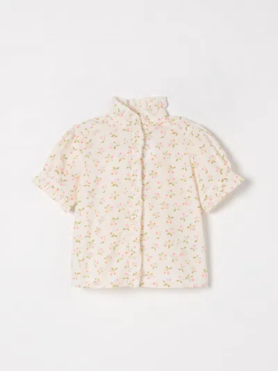 BONPOINT SHIRT BONPOINT KIDS COLOR WHITE,G51318001