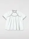 Bonpoint Bluse  Kinder Farbe Weiss In Weiss