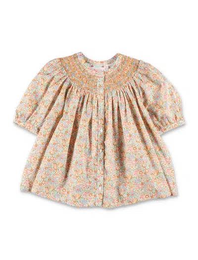Bonpoint Kids' Shirt Flower In Floral Print