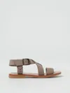 Bonpoint Caina Leather Sandals In White