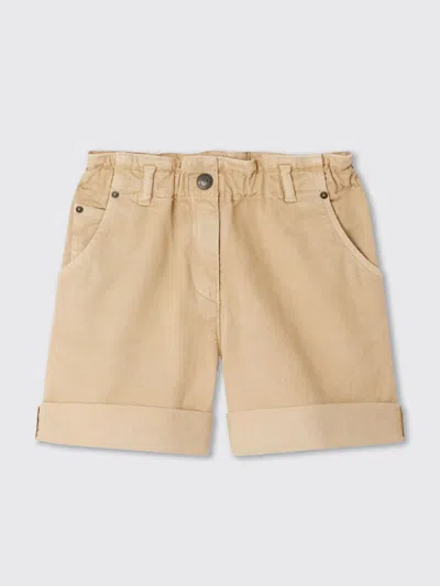 BONPOINT SHORTS BONPOINT KIDS COLOR SAND,F60076054