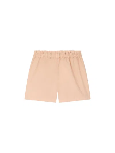 Bonpoint Milly Elasticated Shorts In Pink