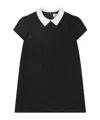 Bonpoint Short-sleeve Dress In Black