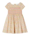 Bonpoint Duchesse Cotton Dress In Nude