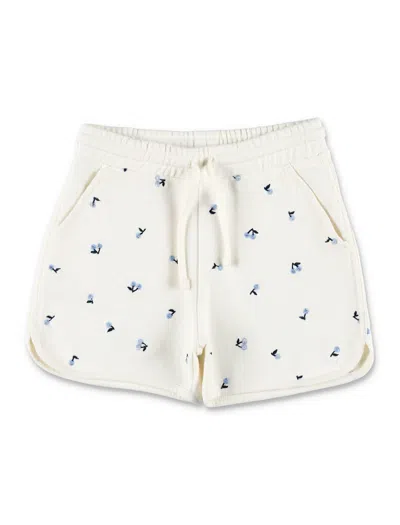 Bonpoint Kids' Shorts Cherry In White