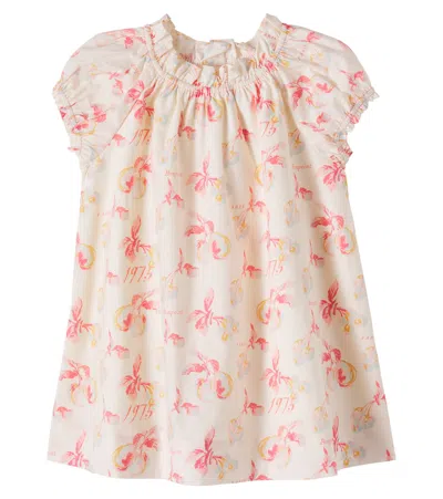 Bonpoint Kids' Sidwell印花棉质连衣裙