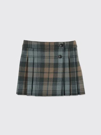 Bonpoint Skirt  Kids Color Grey In Gray