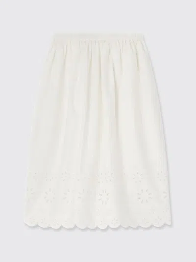 Bonpoint Skirt  Kids Color White