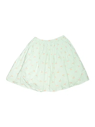 Pre-owned Bonpoint Kids' Skirt In Green