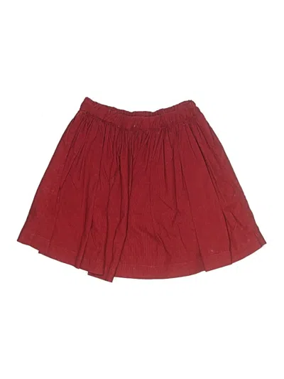 Pre-owned Bonpoint Kids' Skirt In Red