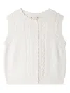 Bonpoint Sleeveless Cardigan