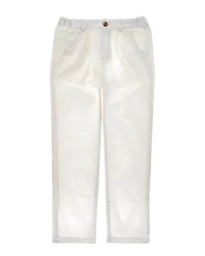 Bonpoint Kids'  Solid Pant In White